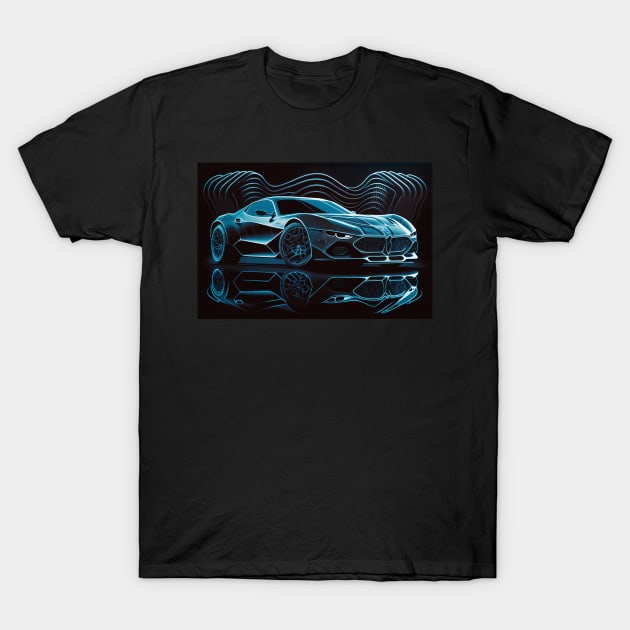 Exotic Car - MC20 T-Shirt by PixelPusherArt